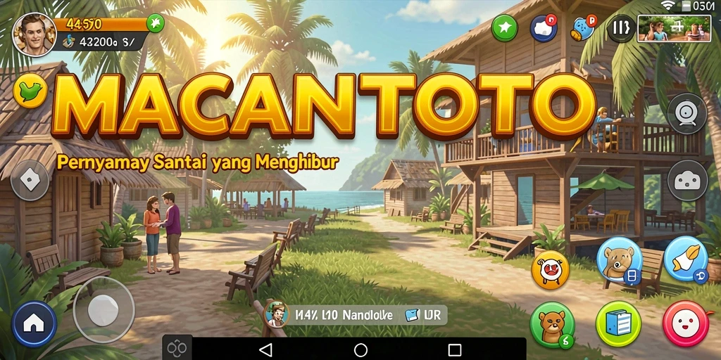 Tangkapan layar gameplay MACANTOTO yang menyenangkan dan santai.