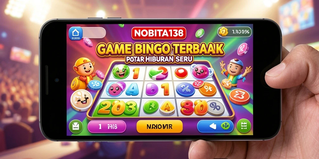 Tampilan seru dari gameplay Bingo di NOBITA138.