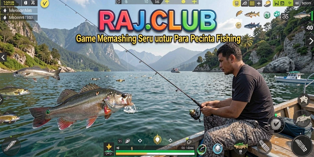 Tangkapan ikan besar di RAJACLUB, siap untuk dipamerkan!