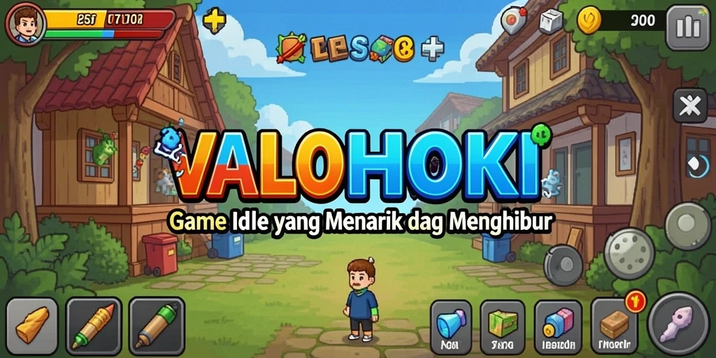 Tampilan gameplay menarik dari VALOHOKI menunjukkan pengalaman bermain Idle yang sempurna.